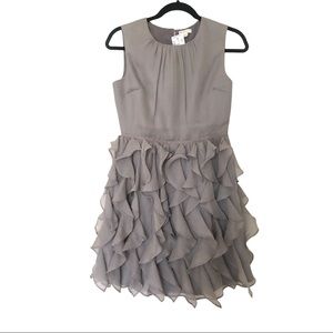 Crewcuts silk ruffle dress, size: girls 14